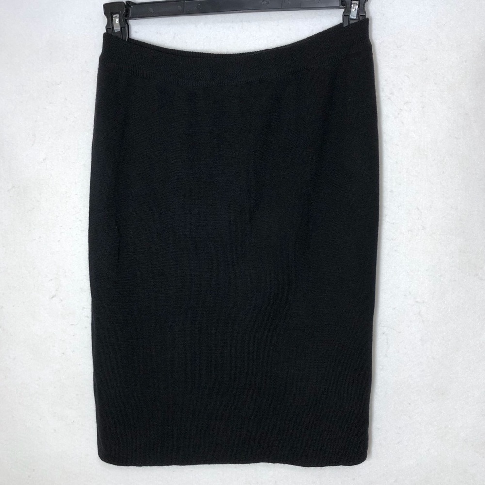 Woodward Vintage Wool Knit Skirt Womens Size Med